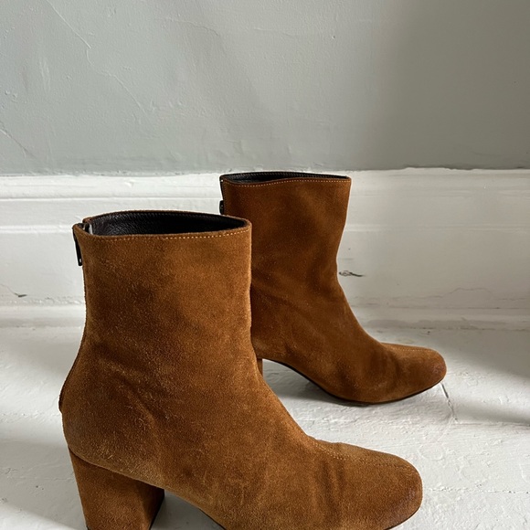 Free People Suede Cognac boots, made in Portugal - Picture 3 of 7